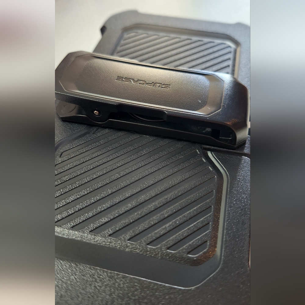 SUPCASE for iPhone 11 2019 Model Built in Stand Belt Clip Black